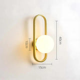 Tyalez Modern Minimalist LED Wall Lamps