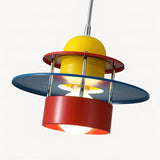 Modern Memphis-Inspired Color Pendant Lamp