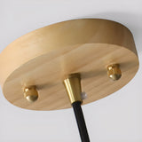 Tyalez Retro Creative Glass Shade Pendant Light For Bedroom