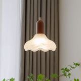 Tyalez Retro Creative Glass Shade Pendant Light For Bedroom