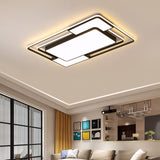 Tyalez Modern Simple Square Shape LED Flush Mount Ceiling Light