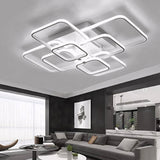 Tyalez Nordic Creativity Multi-square Living Room LED Ceiling Light