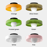 Tyalez Glass Round LED Ceiling Light