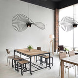 Tyalez Modern Simple Fabric Hat Shape Pendant Light
