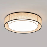 Vintage Japanese Style Simple Living Room Ceiling Lamp