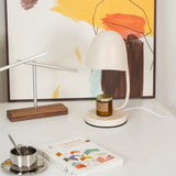 Eggshell Candle Table Lamp