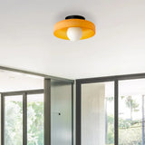 Tyalez Glass Round LED Ceiling Light