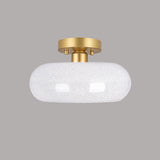 Tyalez Modern Round Glass Living Room Ceiling Lights