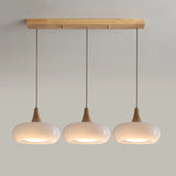 Vintage Solid Wood Cream Style Dining Room Chandelier