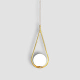 Light Luxury Water Drop Shaped Chandelier