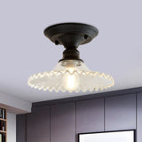 Tyalez Simple Semi Flush Ceiling Light for Hallway