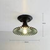 Tyalez Simple Semi Flush Ceiling Light for Hallway