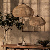 Tyalez Vintage Rattan Woven Chandelier