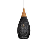 Tyalez Vintage Rattan Woven Chandelier