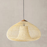 Tyalez Vintage Rattan Woven Chandelier