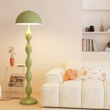 Tyalez Medieval Mushroom Metal Designer Standing Lamp