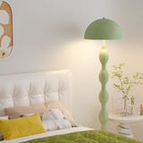 Tyalez Medieval Mushroom Metal Designer Standing Lamp