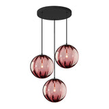 Tyalez Modern Ball Glass Pendant Ceiling Light