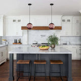 Tyalez Modern Ball Glass Pendant Ceiling Light