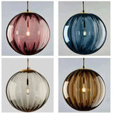 Tyalez Modern Ball Glass Pendant Ceiling Light
