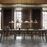 Nordic Creative Wooden Simple Bedroom Dining Room Chandelier