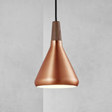 Nordic Creative Wooden Simple Bedroom Dining Room Chandelier