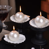 Pearl Shell Candle | Ocean Breeze Aroma & Coastal Elegance