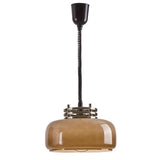 Spring Adjustable Glass Dining Room Chandelier