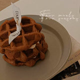 Fresh Cake Scented Candle – Dessert & Waffle Birthday Gift
