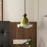 Retro Skirt Glass Bedroom Bedside Small Chandelier