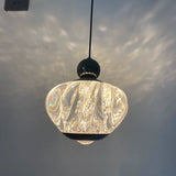 Simple High-end Bedside Glass Chandelier