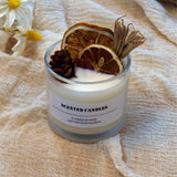 Perfume Glass Dried Flower Scented Candle