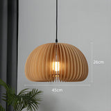Tyalez Creative Pumpkin Wooden Chandelier