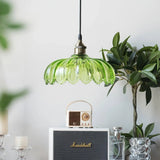 Tyalez Chic Glass Flower Pendant Lamp