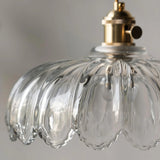 Tyalez Chic Glass Flower Pendant Lamp