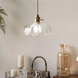 Tyalez Chic Glass Flower Pendant Lamp