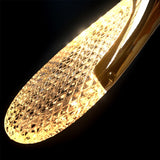 Tyalez Gilded Serenity Gold Crystal Pendant Light