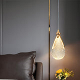 Tyalez Gilded Serenity Gold Crystal Pendant Light