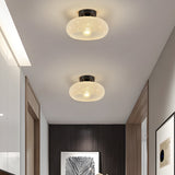 Tyalez Modern Round Glass Living Room Ceiling Lights