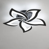Tyalez Contemporary Flower Shape Iron LED Ceiling Light For Living Room