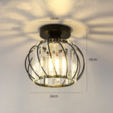 Tyalez Nordic Luxury Glass Hallway Ceiling Lighting