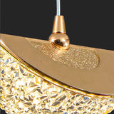 Tyalez Gilded Serenity Gold Crystal Pendant Light