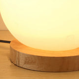 Modern Round Glass Table Lamp