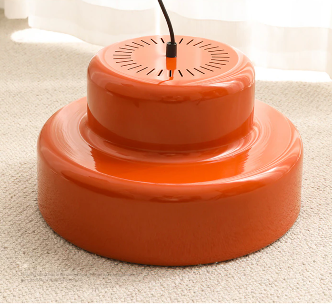 Tyalez Nordic Vintage Orange Ceiling Pendant Light