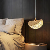 Tyalez Gilded Serenity Gold Crystal Pendant Light