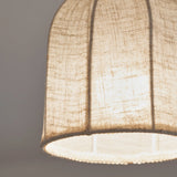 Retro linen fabric lamp corridor aisle ceiling lamp