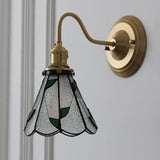 Tyalez Tiffany Creative Glass Shade Wall Light