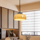 Spring Adjustable Glass Dining Room Chandelier