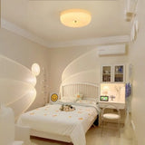 Minimalist Bauhaus Style Cream Glass Ceiling Lamp