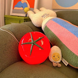 Creative Tomato Bedroom Glass Table Lamp